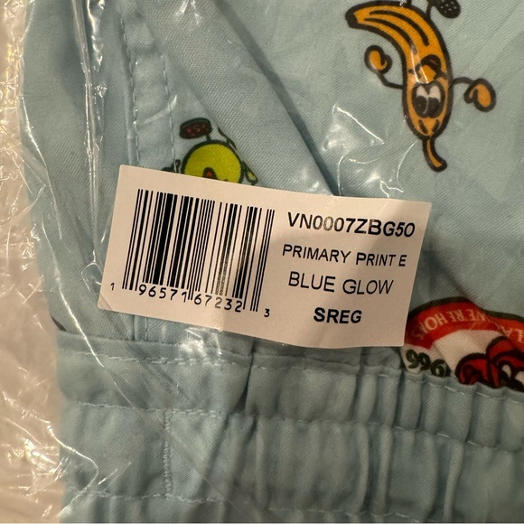 Boys Vans Blue Graphic Fruit Swim Shorts - NEW - Picture 4 of 8